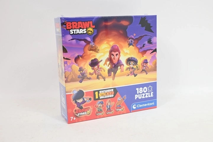 Clementoni Brawl Stars pusle 180 tükiga ruudukujulises karbis