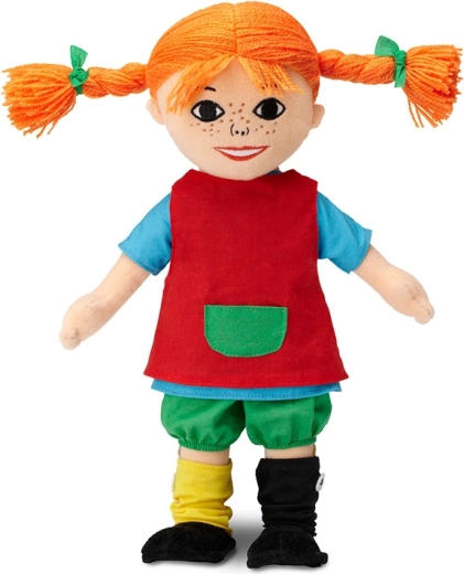 Micki of Sweden Pipi Pikksukk pehme tekstiilnukk 30 cm