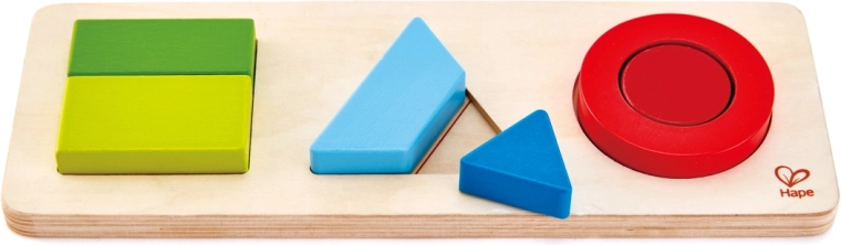 Wooden Geometric Shapes Puzzle