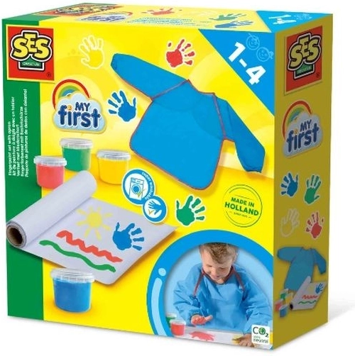 SES Creative My First sõrmedega maalimine põllega