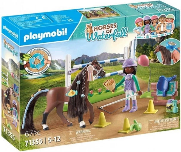 Playmobil Horses Waterfall: Zoe ja Blaze takistustega 71355