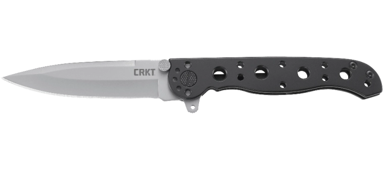 Taskunuga CRKT M16 Spear Point, 8 cm, must, roostevaba teras