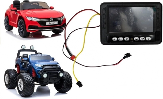 Muusikapaneel LCD MP4 Ford Ranger Monster DK-550 Arteonile