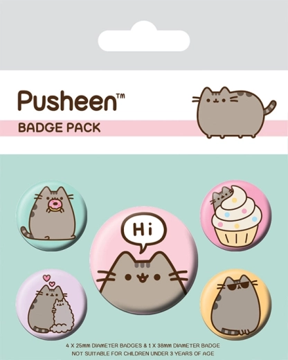 Pusheen Hi märkide komplekt