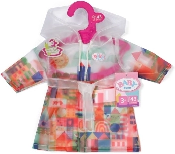 BABY born linnamantel nukkudele 43 cm