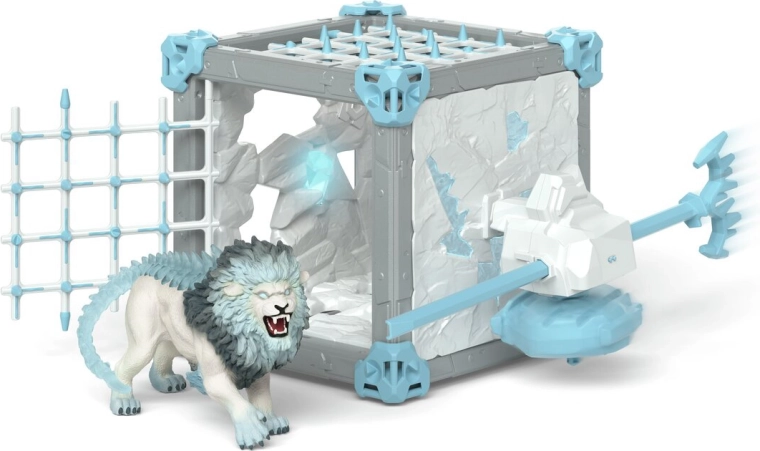 Schleich Eldrador battlecave jää-lõvi