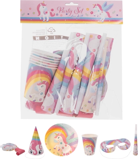 Paberist peokomplekt Ükssarvik 36 tk