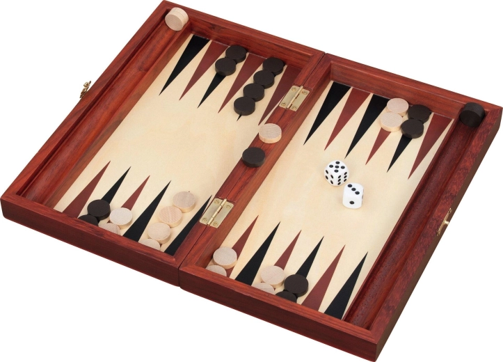 Goki backgammon puidust lauamäng