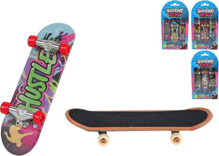 Mini fingerboardide komplekt 9,5 cm (3 tk)