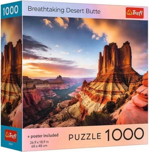 Puzzle 1000 USA Breathtaking Desert Butte