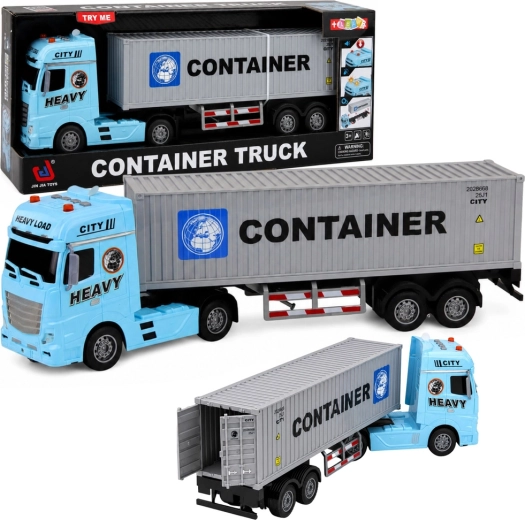 Children’s truck with container, lights and sounds, 54 cm - 1 piece