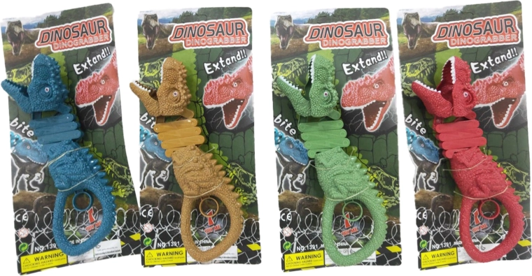 Väljatulistav dinosaurus – mehaaniline mänguasi lastele