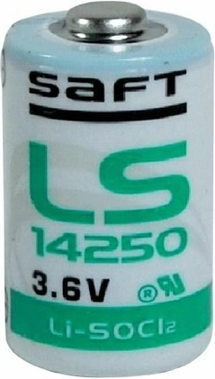 Saft liitiumpatarei CR1/2 AA 3,6 V 1200 mAh (LS14250)
