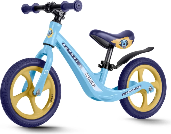 Laste tasakaaluratas Ricokids Funnu magneesiumraamiga, 12" EVA-rattad