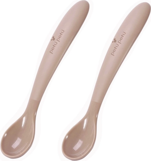 Petú petú Maddie silicone spoons caramel - 2 pcs