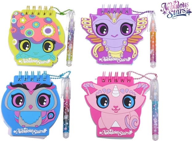 Nebulous Stars mini märkmik pastapliiatsiga 9 cm