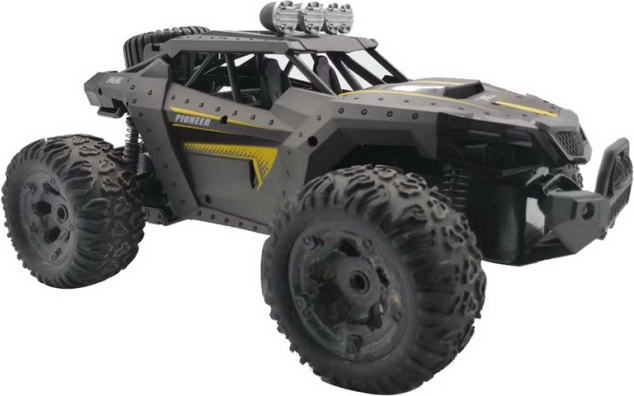 RC off-road car PIONEER with camera, gray, 1:12