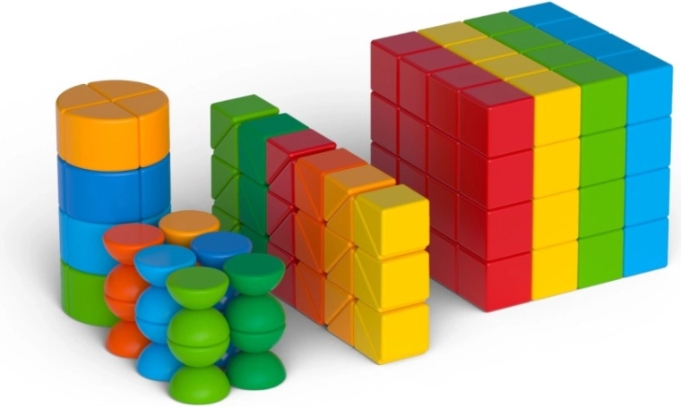 Geomag Magicube Shapes – magnetiline ehituskomplekt 164 osaga