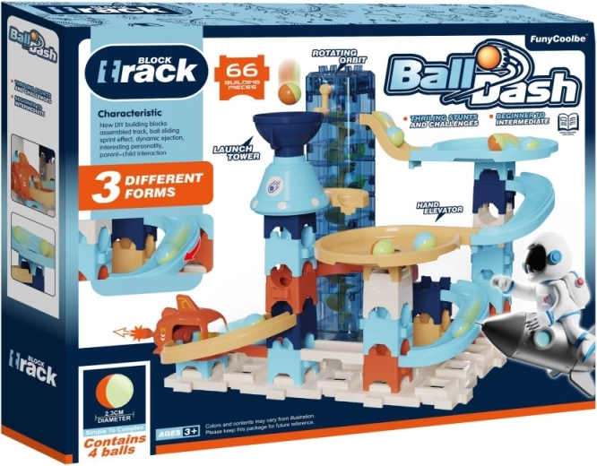 Marble run 66 pieces