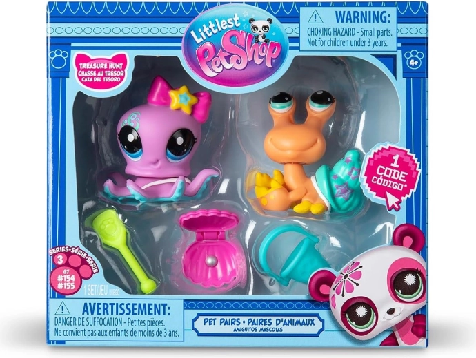Hasbro Littlest Pet Shop Pet Treasure Hunt figuuride ja tarvikute komplekt