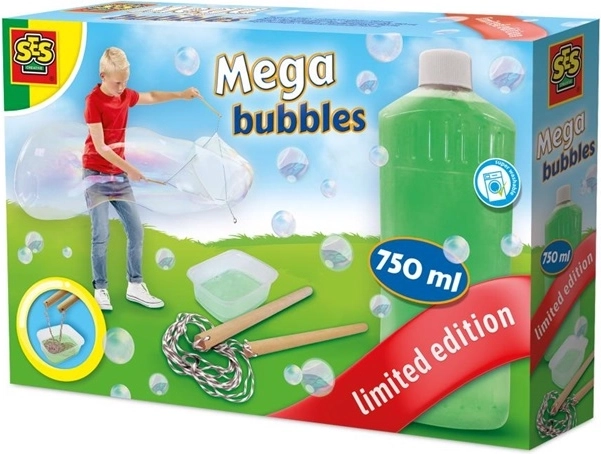 SES mega mullimullid seebimullid piiratud väljaanne 750 ml
