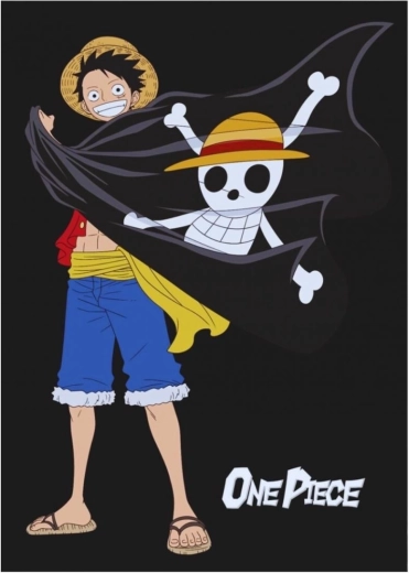 Fliistekk One Piece – 1 tk