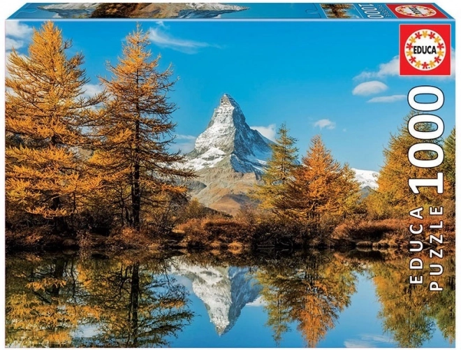 Educa pusle Sügisene Matterhorn Šveits 1000 tükki
