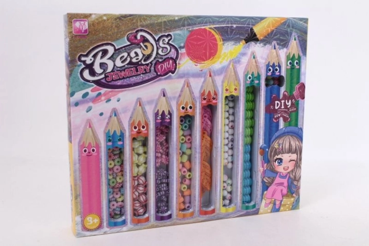 Creative pencil-shaped bead kit