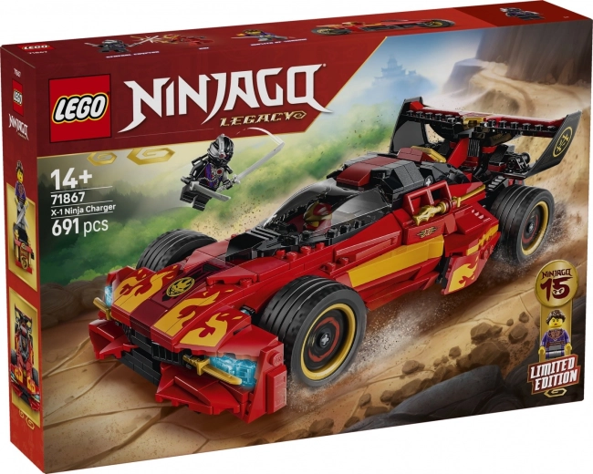 LEGO NINJAGO Ninja võidusõitja X-1 – 15. aastapäev