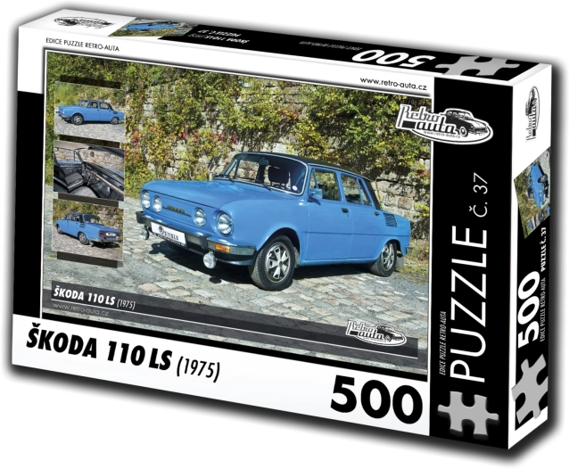 RETRO-AUTOD Puzzle Škoda 110 LS 500 tükki
