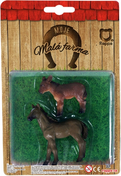 Loomad talus 2-ühes – hobune ja eesel