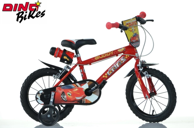 Laste jalgratas 16 tolli DISNEY CARS abiratastega