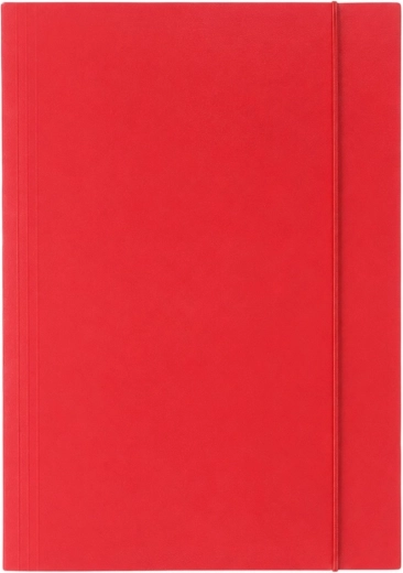 A4+ kartongist mapp kummiga punane 300 g/m² – 1 tk