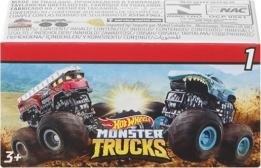Üllatus Monster Trucks Hot Wheels Alarm