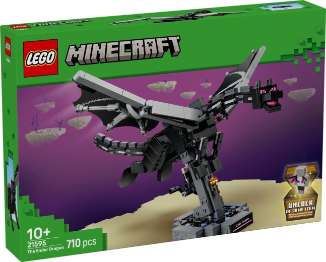 LEGO Minecraft Enderi draakon – ehitatav mudel lehvitavate tiibadega