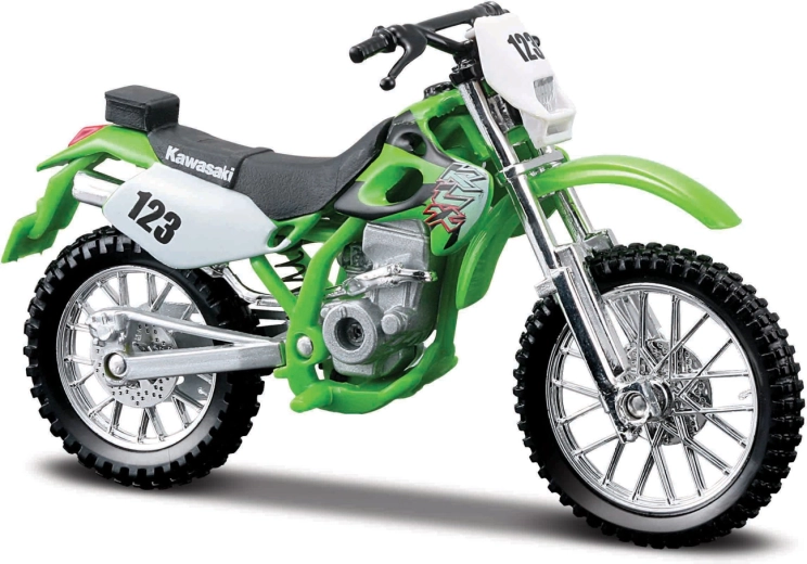 Maisto Kawasaki KLX 250SR Motorcycle 1:18