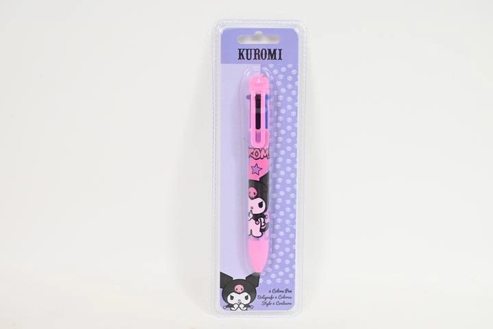 Kuromi Multicolor Ballpoint Pen (6 Colors)