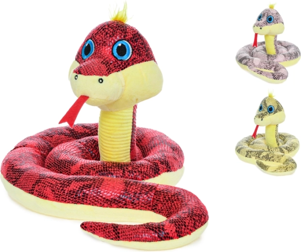 Pehme plüüsist madu 20 cm beebidele