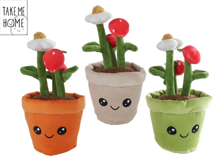 Take Me Home Plush Strawberry Plant 23 cm
