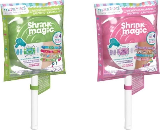 Creative Bracelet Set with Shrink Film Lollipop
