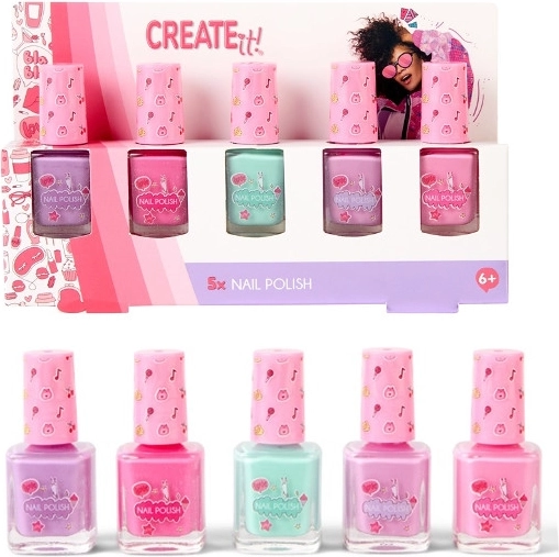 Create It! küünelakk – 5 tk komplekt