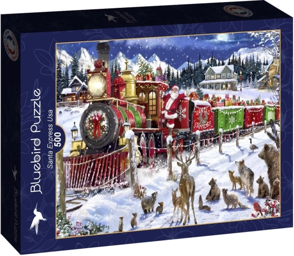 Bluebird puzzle Santa’s Express USA 500 pieces