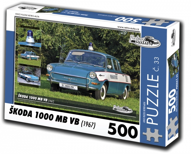 Retroautode pusle Škoda 1000 MB VB (1967) 500 tükki