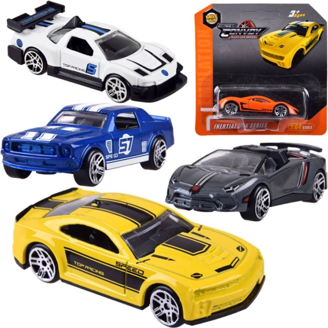 Metallist miniatuurne autoke 1:64