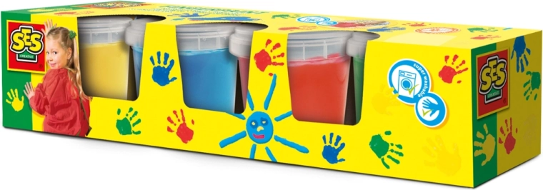 SES Creative Finger Paints 4 x 145 ml
