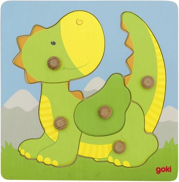Goki puidust pusle draakon 5 tükki