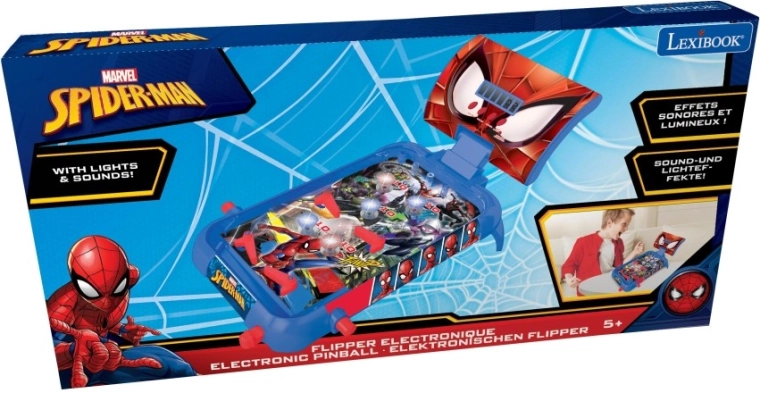 Electronic Tabletop Pinball SPIDER-MAN by Lexibook