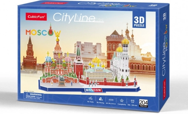 3D pusle City Line Moskva