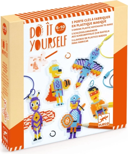 Djeco DIY Creative Set Pixel Heroes