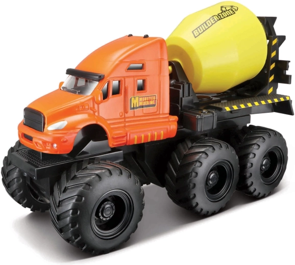 Maisto Builder Zone Quarry Monsters Cement Mixer